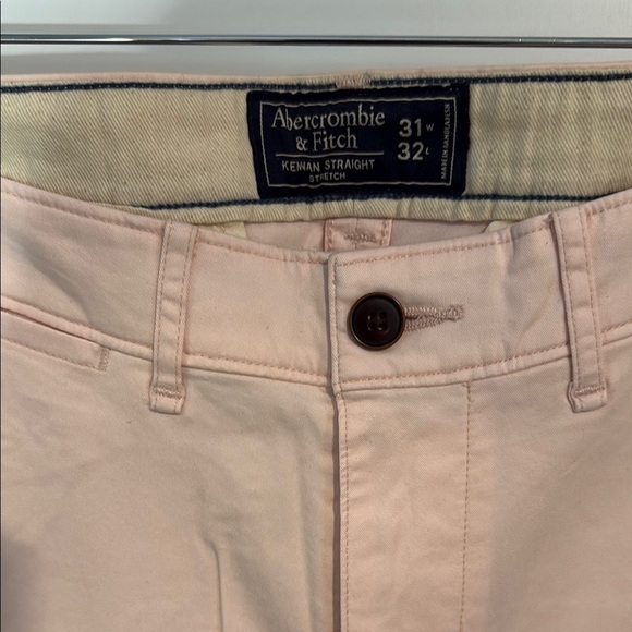 Abercrombie & Fitch Pink Chinos Classic Style - Picture 2 of 3